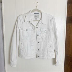 Levi's White Denim Jacket